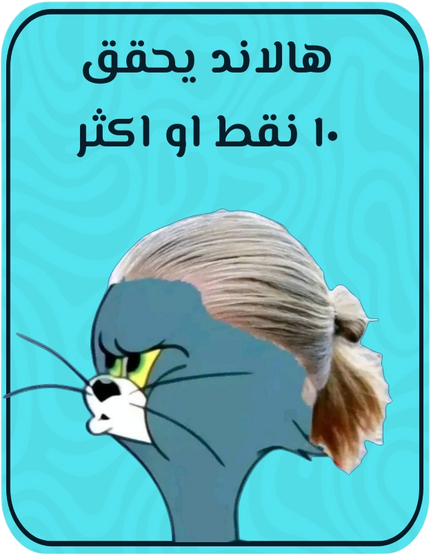 هالاند يحقق 10 نقاط فانتازي أو أكثر